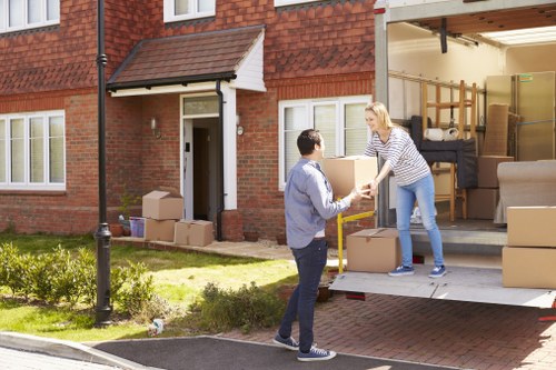 Removal team planning a flat move in Hithergreen