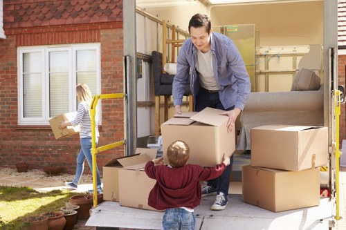 Vehicle loading with secure restraints for safe transit
