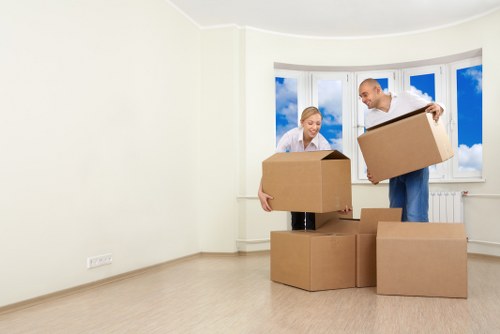 Moving truck service planning a residential move in Hithergreen