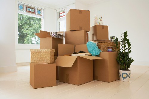 Commercial furniture pick-up for an office clear-out in Hithergreen