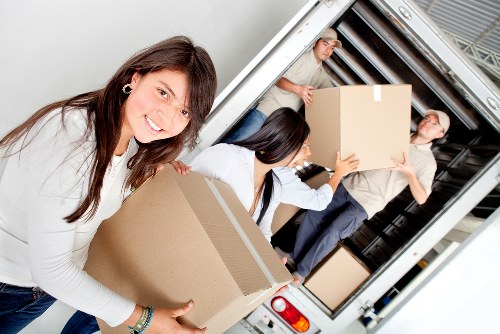 Van and loading support for home or office transport in Hither Green
